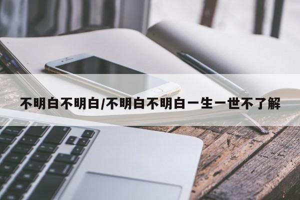 不明白不明白/不明白不明白一生一世不了解